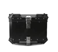 REIJAX Motorcycle Trunk Top Case for Ducati Scrambler 1100 Sport Pro, Aluminum Waterproof Top Box, Motorbike Tail Box with Security Lock for Helmet Storage,BLACK-45L