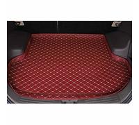 REIJAX Tailored Leather Boot Liner Mats for Audi TT(4 seast) Mk3 2015-2023, Custom Waterproof Non-slip Car Rear Trunk Mat Pad Protector Guard Tray with Raised Edges,A/Winered