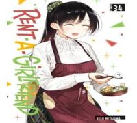 Reiji Miyajima Rent-A-Girlfriend 34 Paperback Book Reiji Miyajima Multicolor