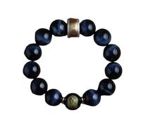 REIJXYEY Treasure South African Blue Tiger Eye Stone Bracelet Men's Amulet 12 Zodiac Buddha Bead Bracelet High-end Jewelry This Year Gift
