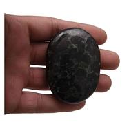 Reiki Apache Tear Oval Shape Worry Crystal Healing Palm Pocket Stone-Blessfull Healing