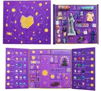 Reiki Crystal Halloween Countdown Gift Box 2025, Reikicrystal Crystals & Healing Stones Halloween Advent Calendar 2025, Healing and Energy Transfer Calendar with Mystical Crystals