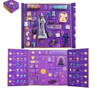 Reiki Crystal Halloween Countdown Gift Box,The Magic and Energy Transfer,2025 Mini Book Ornament Halloween Advent Calendar,Crystals & Stones Advent Calendar Set with 24 Gifts