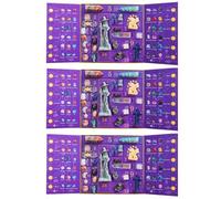Reiki Crystal Halloween Countdown Gift Box, The Magic of Healing and Energy Transfer, Crystals & Healing Stones Advent Calendar Set, Halloween Advent Calendar 2025 Contains 24 Gifts (3pcs)