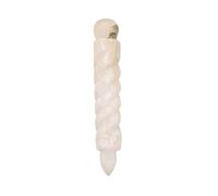 Reiki Crystal Healing Wands Selenite Spiral Pencil Wand-Blessfull Healing