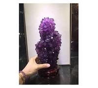 Reiki Decoration Pretty Purple Alum Pointed Cluster Giant fengshui Stone Home Decoration Home Decoration, Natural Beautiful Crystals