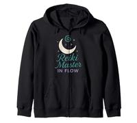 Reiki Energy Healing Lightworker Chakra Balance Wellness Zip Hoodie