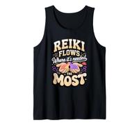 Reiki Flows Where It's Needed the Most Reiki Energy Healing Tank Top
