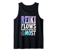 Reiki Flows Where It's Needed The Most Symbol Tank Top