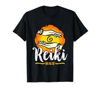 Reiki Healer Loves Meditation Chakra Healing Spiritual Reiki T-Shirt