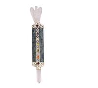 Reiki Healing Crystal Wands Spiritual Gift 7 Chakra Ruby Fuchsite Angel Pencil Wand-Blessfull Healing