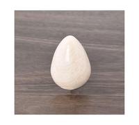 Reiki Healing Gemstone Spiritual Gift Peach Moonstone Egg Shape Stone 55 to 60 mm Approx-Blessfull Healing