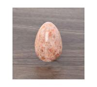 Reiki Healing Gemstone Spiritual Gift Sunstone Egg Shape Stone 60 to 65 mm Approx-Blessfull Healing