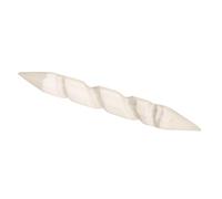 Reiki Healing Gift Selenite 2 Side Pencil Spiral Shape Wand Stone 5 to 6" Inches Approx -Blessfull Healing
