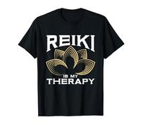Reiki Is My Therapy Energy Healer Loves Chakra Healing Reiki T-Shirt