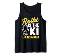 Reiki is The Ki to A Happy Life Healing Energy Tank Top