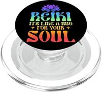Reiki - It's Like A Hug For Your Soul Healing Hands Reiki PopSockets PopGrip for MagSafe