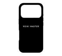Reiki Master/Beginner Modern Font Design Case for iPhone 17 Pro