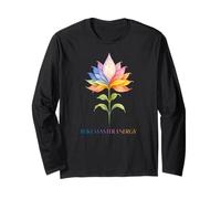 Reiki Master Energy Lotus Chakra Healing Symbol Protection. Long Sleeve T-Shirt
