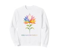 Reiki Master Energy Lotus Chakra Healing Symbol Protection. Sweatshirt