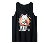 Reiki Meowster Master Cat Reiki Practitioner Tank Top
