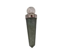 Reiki Spiritual Gemstone Green Aventurine One Point Crystal Ball Wand-Blessfull Healing