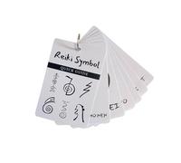 Reiki Symbol Guide Flip Book Laminated 3X4.5” inches Cards | Step by Step Drawing and Symbol Use with Reiki Clients for Session Notes Ultimate Healing