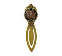 Reiki Symbols in Steampunk Design Bookmarker Bookmark Glass Photo cabochon Bookmark,Simple Bookmark,Everyday Jewelry，PU021