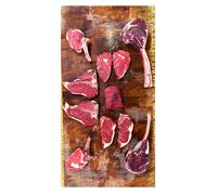 Reilly & Sons Steak Box, The Master Steak Connoisseur Box - 2 x 1Kg Av Long Bone Tomahawks, 2 x 16oz T-Bones, 2 x 16oz Cote De Beouf, 2 x 8oz AA Sirloins, Steak Hamper, Fresh Meat Pack