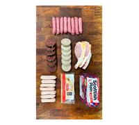 Reilly & Sons Ultimate Taste of Scotland Breakfast Box - Contains World Famous Charles MacLeod Stornoway Black Pudding, Low Fat Pork Links, Beef Steak Links, Haggis, Smoked Bacon