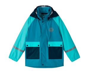 Reima - Kid's Suihku Raincoat - Waterproof jacket size 140, turquoise