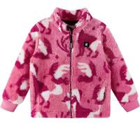 Reima - Zipped Fleeces Jumper - Turkkinen Fleece Sweater Soft Coral - Kid Size 110 cm - Pink Pink 110 cm