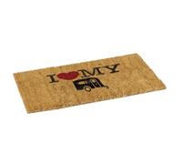 Reimo I Love My Caravan coconut door Mat