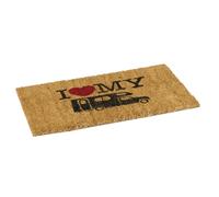 Reimo I Love My Motorhome Coconut door Mat
