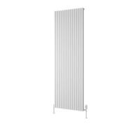 Reina Albano Aluminium Vertical Radiator - 1800 X 590mm - White