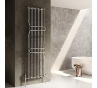 Reina Aletta Mild Steel Towel Radiator - Central Heating - 1800 X 500mm - Chrome