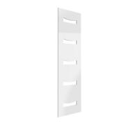 Reina Ancora Flat Panel Central Heating Designer Radiator - 1800 X 490mm - White