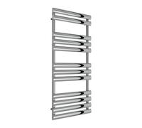 Reina Arbori Mild Steel Towel Rail - 1130 X 500mm - Chrome