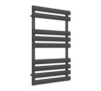 Reina Arbori Mild Steel Towel Rail - 820 X 500mm - Anthracite
