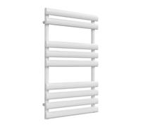 Reina Arbori Mild Steel Towel Rail - 820 X 500mm - White