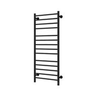 Reina Arnage Electric Only Towel Radiator - 1200 X 500mm - Matt Black