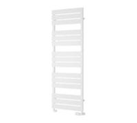 Reina Avola Heated Designer Towel Rail - 1424 X 500mm - White