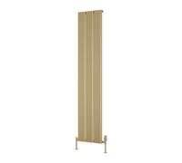 Reina Caldaro Vertical Panel Radiator - 1800 X 370mm - Brass
