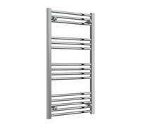 Reina Capo Flat Heated Designer Ladder Towel Rail - 1000 X 500 mm - Chrome