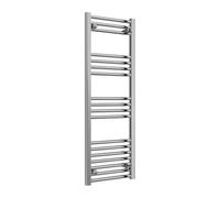 Reina Capo Flat Heated Designer Ladder Towel Rail - 1200 X 400 mm - Chrome