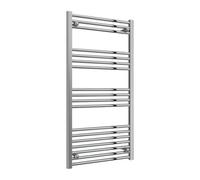 Reina Capo Flat Heated Designer Ladder Towel Rail - 1200 X 600 mm - Chrome