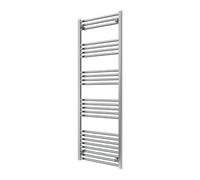 Reina Capo Flat Heated Designer Ladder Towel Rail - 1600 X 600 mm - Chrome