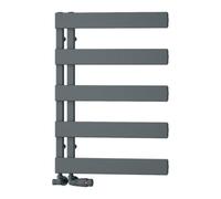 Reina Carpena Heated Aluminium Towel Rail - 710 X 500mm - Anthracite