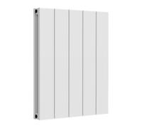 Reina Casina Horizontal Aluminium Double Panel Radiator - Size 600 X 470mm - White