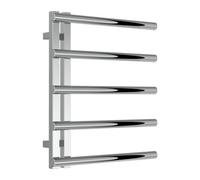 Reina Celico Designer Towel Radiator - 585 X 500mm - Polished Stainless Steel